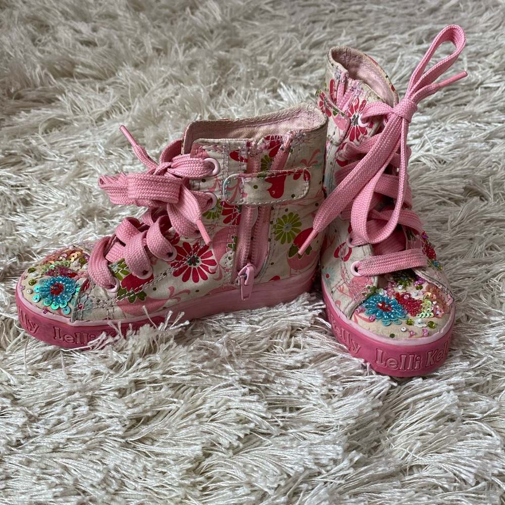 Lelli Kelly Beaded Sneakers